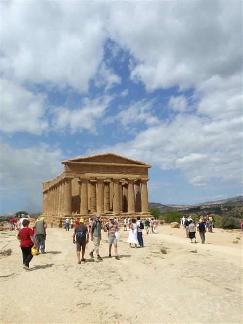 イタリア旅行記 イタリア旅行記 ギリシャ神殿の街 アグリジェント1 世界遺産